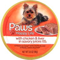 Paws Happy Life Chicken &amp; Liver In Savory Juices D...
️  DestGlow