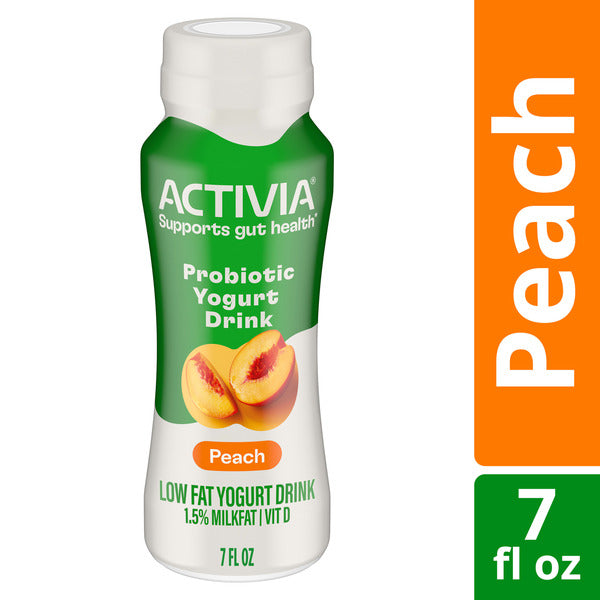 Activia Peach Probiotic Dairy Drink  DestGlow
