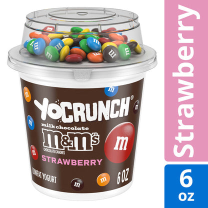 YoCrunch Strawberry Lowfat Yogurt with M&amp;M&