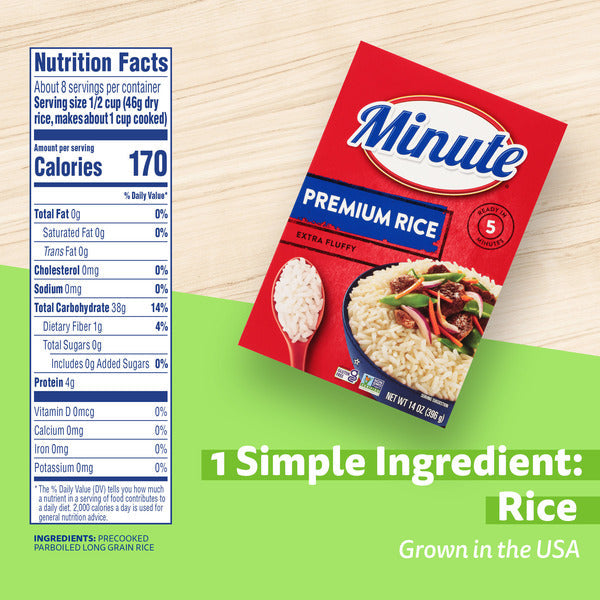 Minute Rice Extra Fluffy Premium Rice  DestGlow
