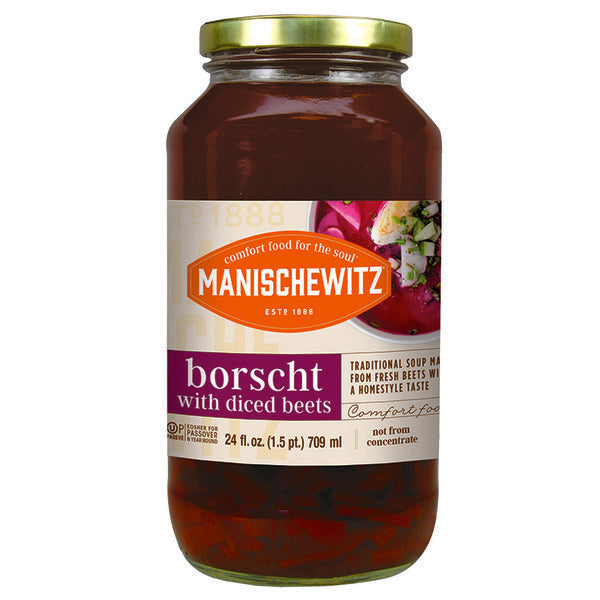 Manischewitz Borscht with Diced Beets  DestGlow