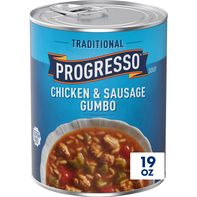 Progresso Traditional Chicken and Sausage Gumbo Ca...
️  DestGlow