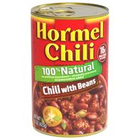 Hormel 100% Natural Chili with Beans, 15 OZ️  DestGlow