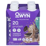 OWYN Protein Shake, Non-Dairy, Cookies &amp; Creamles...
️  DestGlow