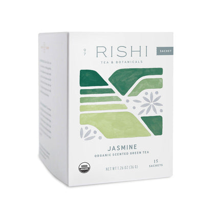 Rishi Tea &amp; Botanicals Jasmine, Tea Sachets