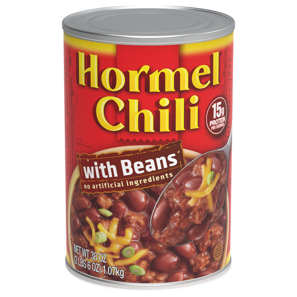 Hormel Chili with Beans, 38 OZ  DestGlow