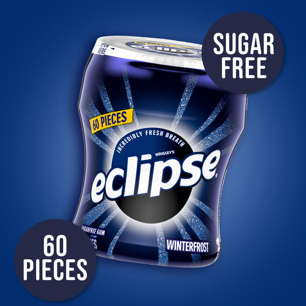 Eclipse Winterfrost Sugarfree Gum 60 Ct  DestGlow