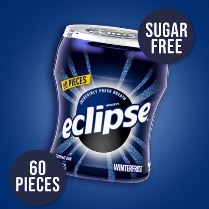 Eclipse Winterfrost Sugarfree Gum 60 Ct  DestGlow