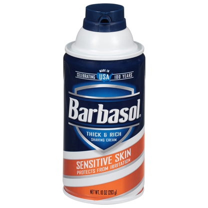 Barbasol Sensitive Skin Thick &amp; Rich Shaving Cream