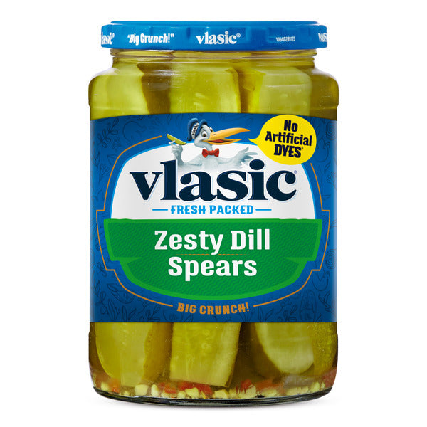 Vlasic Zesty Dill Pickle Spears, Keto Friendly  DestGlow