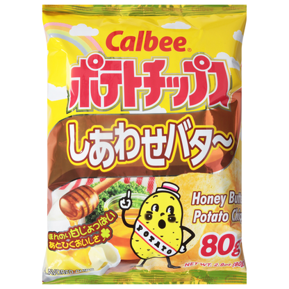 Calbee Potato Chips, Honey Butter