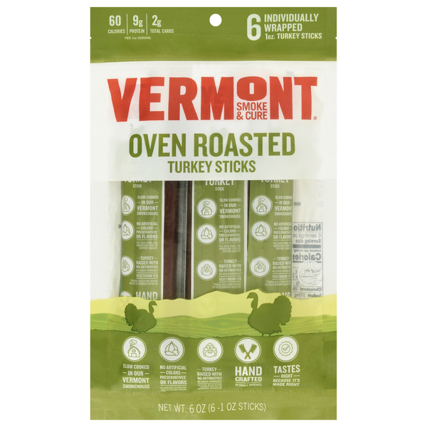 Vermont Creamery Oven Roasted Turkey Sticks  DestGlow