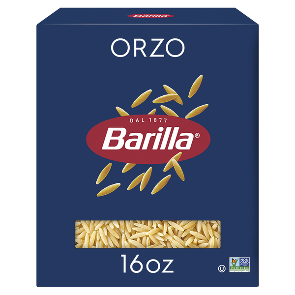 Barilla Orzo - Non-GMO Pasta Made with Durum Wheat Semolina &amp; Kosher Certified