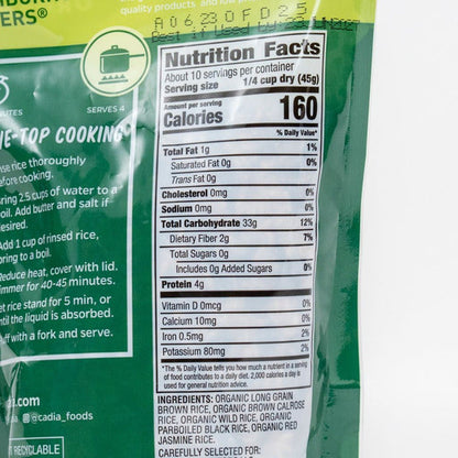 Lundberg Family Farms Organic Wild Blend Rice
