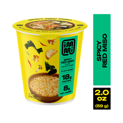 immi Spicy Red Miso High Protein Ramen Cup