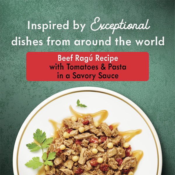 Fancy Feast Purina Fancy Feast Medleys in Gravy Beef Ragu Recipe with Tomatoes and Pasta in a Savory Sauce