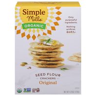 Simple Mills Organic Seed Flour Crackers, Origina...
️  DestGlow