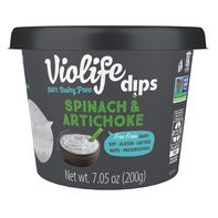 Violife Spinach &amp; Artichoke Dip, Dairy-Free Vegan️  DestGlow
