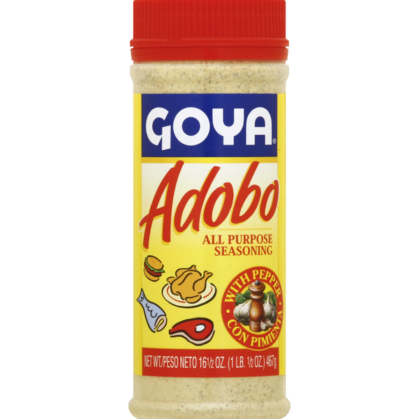 Goya Seasoning, All Purpose Adobo, with Pepper  DestGlow