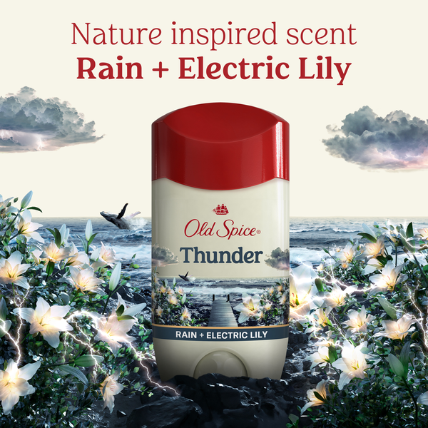 Old Spice Antiperspirant Deodorant for Men in Thunder Scent  DestGlow