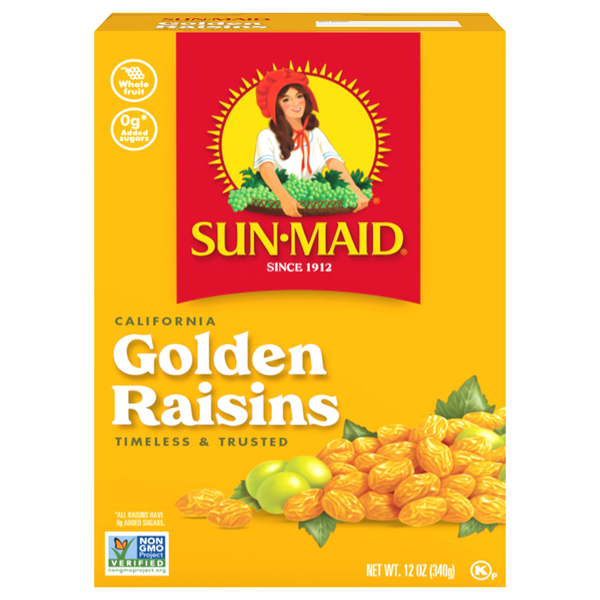 Sun-Maid California Golden Raisins  DestGlow