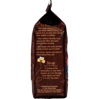 Wide Awake Light Roast French Vanilla 100% Arabica Ground Coffee