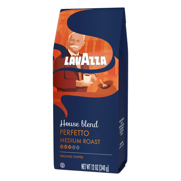Lavazza Coffee, Ground, Medium Roast, House Blend Perfetto  DestGlow