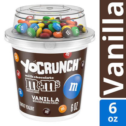 YoCrunch Vanilla Lowfat Yogurt with M&amp;M&