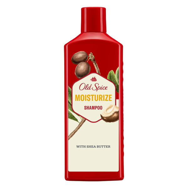 Old Spice Moisturize Shampoo for Men with Shea Butter  DestGlow