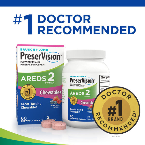 PreserVision® AREDS 2 Vitamin &amp; Mineral Supplement  DestGlow