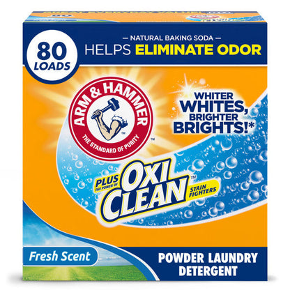 Arm &amp; Hammer Plus Oxiclean Powder Laundry Detergent