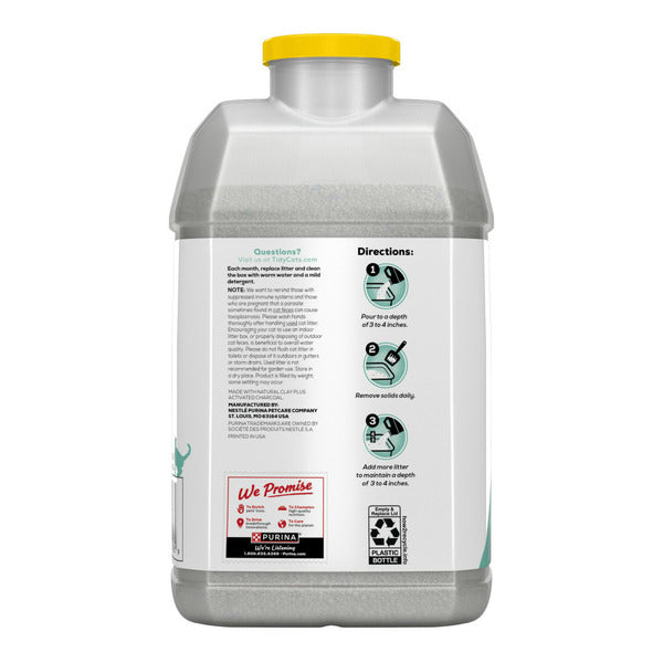 Purina Tidy Cats Clumping Cat Litter, Free &amp; Clean Unscented Multi Cat Litter  DestGlow