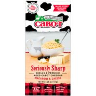 Cabot Seriously Sharp Macaroni &amp; Cheese️