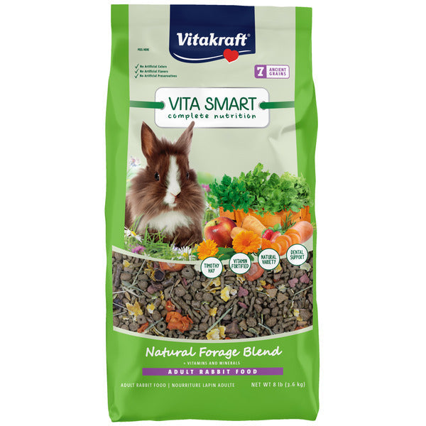 Vitakraft Natural Forage Blend Adult Pet Rabbit Food  DestGlow