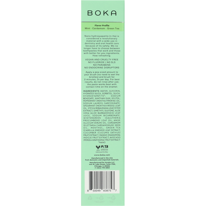 Boka Nano-Hydroxyapatite Ela Mint Toothpaste  DestGlow