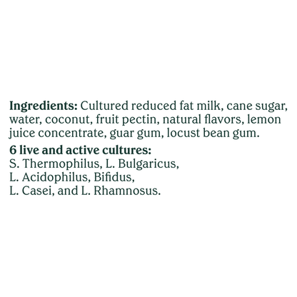 Chobani Reduced Fat Greek Coconut Blended Yogurt