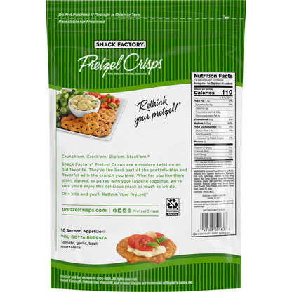 Snack Factory  Garlic Parmesan Pretzel Crisps