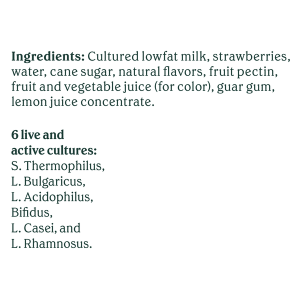 Chobani Lowfat Greek Strawberry Yogurt Drink  DestGlow