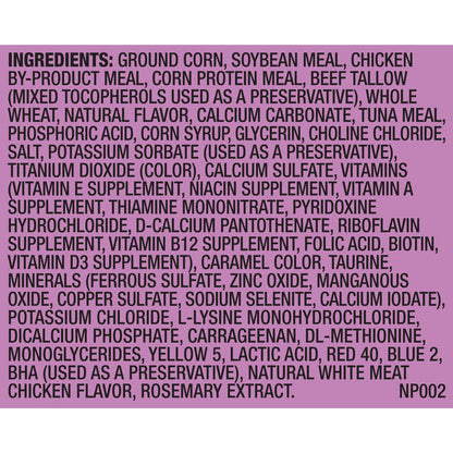 Meow Mix Tender Centers with Basted Bites, Chicken &amp; Tuna Flavors, Dry Cat Food