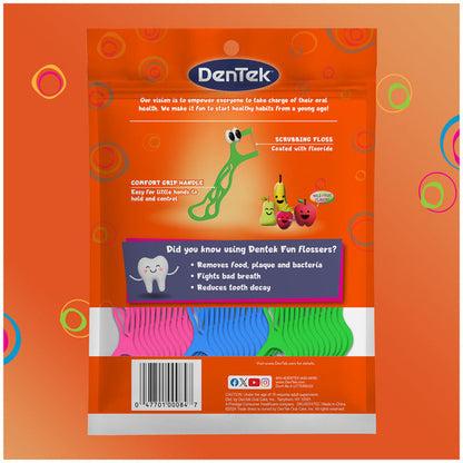 DenTek Fun Flossers Kids Wild Fruit