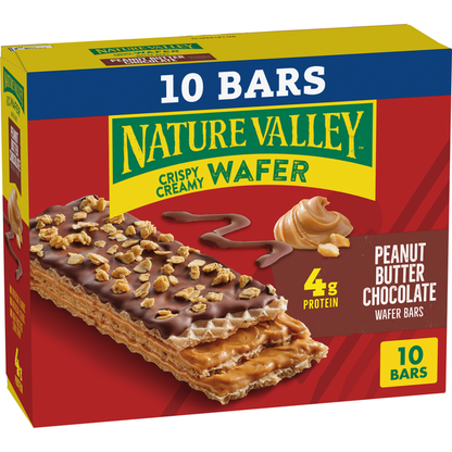 Nature Valley Peanut Butter Chocolate Crispy Creamy Wafer Bars