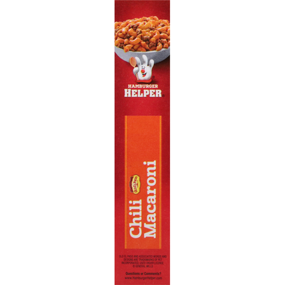 Hamburger Helper Pasta &amp; Sauce Mix, Chili Macaroni