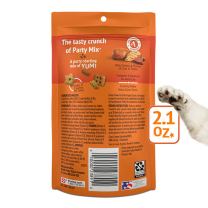 Purina Friskies Cat Treats, Party Mix Original Crunch