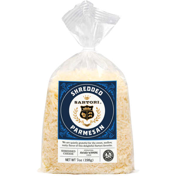 Sartori Shredded Cheese, Parmesan Classic  DestGlow