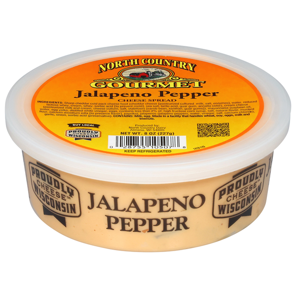 North Country Gourmet Jalapeno Pepper Cheese Spread  DestGlow