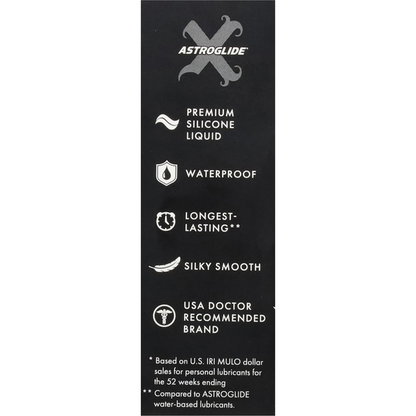 ASTROGLIDE Personal Lubricant, Premium Silicone