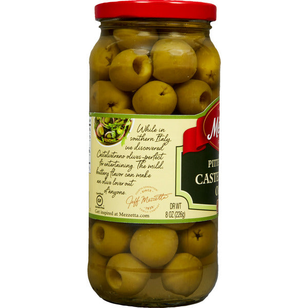 Mezzetta Pitted Italian Castelvetrano Olives  DestGlow