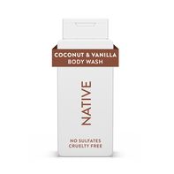 Native Body Coconut &amp; Vanilla Body Wash️  DestGlow