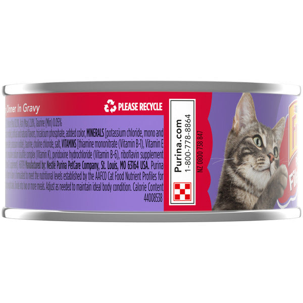 Purina Friskies Gravy Wet Cat Food, Prime Filets Turkey Dinner  DestGlow