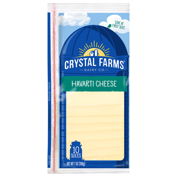 Crystal Farms Cheese, Havarti  DestGlow